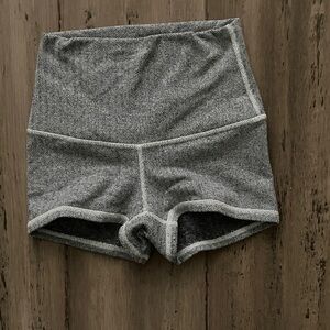 lululemon athletica Gray Women's High Waist Foldover Work Out Shorts XS